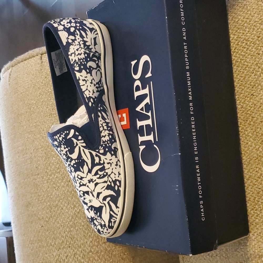 Chaps Broomfield Canvas Shoes Sz 9.5
